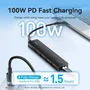 Vention Hub USB Tipo C 3.2 CKCBB 4 Puertos USB A 1 Puerto USB C PD